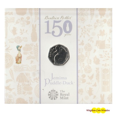 2016 BU 50p Coin Pack - Jemima Puddle-Duck